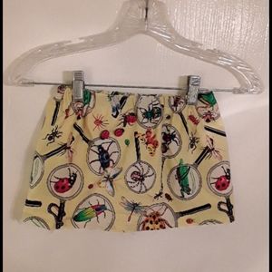 Printed young girls skirt